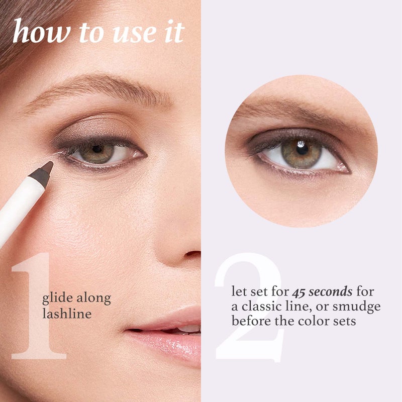 Julep When Pencil Met Gel Sharpenable Multi-Use Longwear Eyeliner Pencil - Chocolate Brown Shimmer - Transfer-Proof - High Performance Liner - Image 3