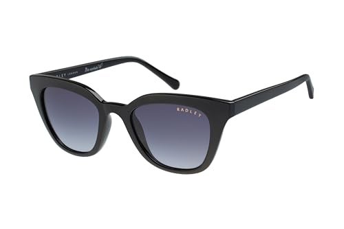 RADLEY London 6527 Womens Retro Cat Eye Sunglasses, 50 mm, UV400 Protection, Black - Image 1