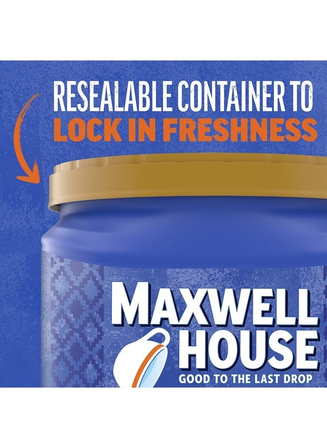 Maxwell House - Maxwell House 100% Colombian Medium Roast Ground Coffee (24.5 oz Canister) - Image 1