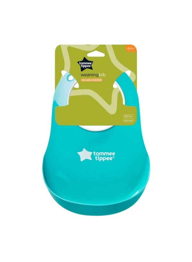 Tommee Tippee UK Tommee Tippee Essentials Comfi Neck Catch Bib- Blue