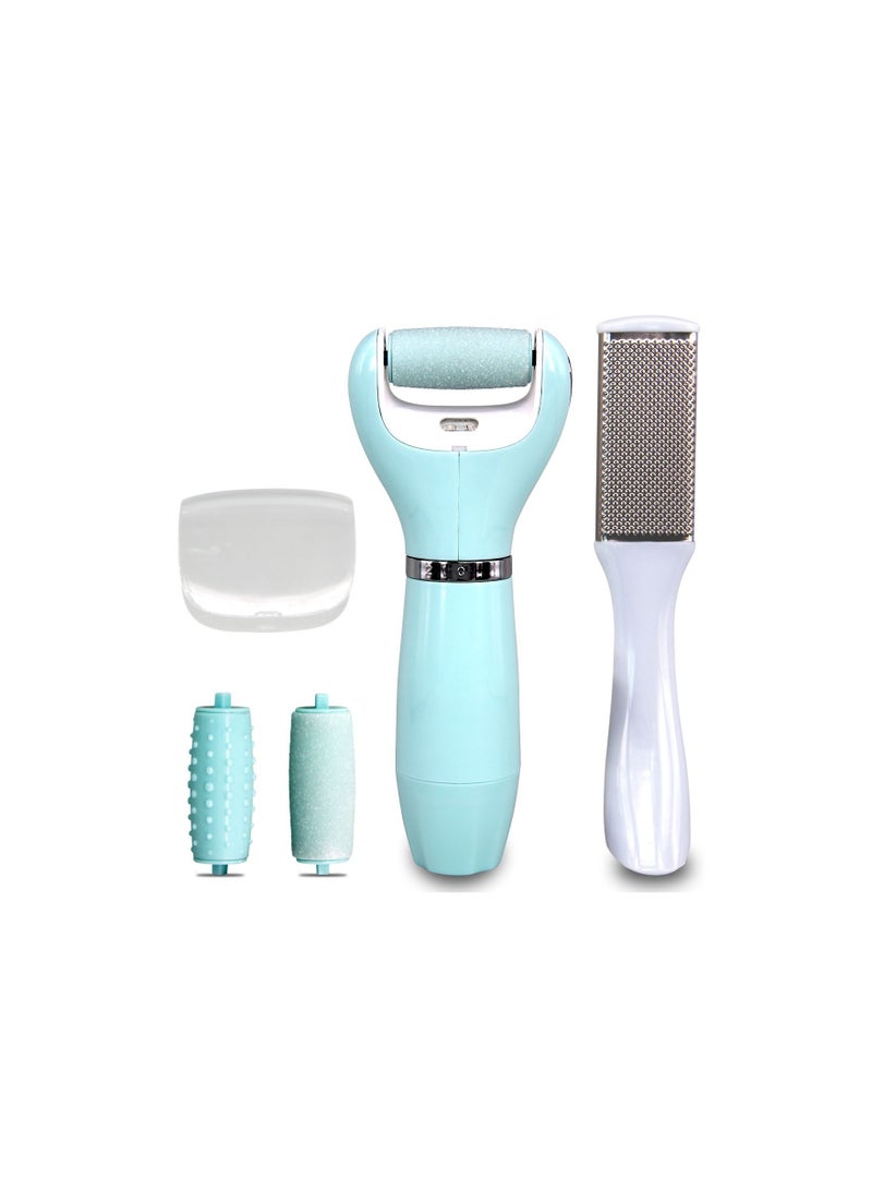 الكتريك فوت فايل باديكير كهربائي بسرعتين يعمل بالبطارية ومزيل الكالو والجلد الصلب - Image 1