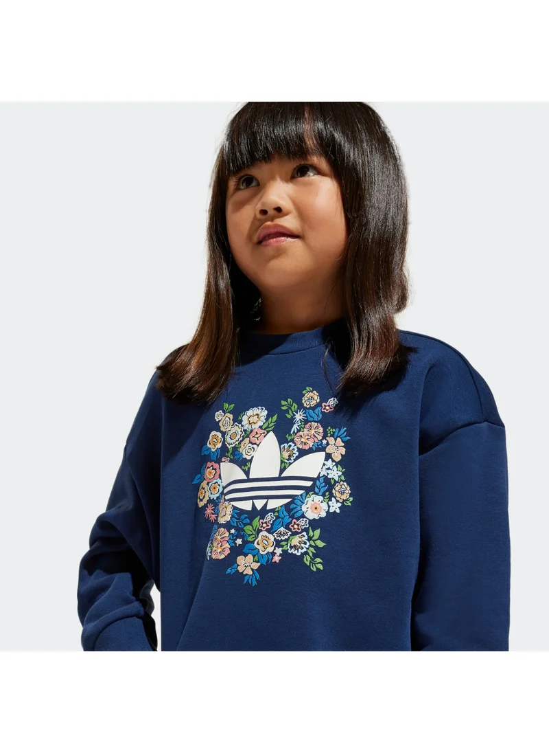 adidas Originals Kids Adidas Originals X Liberty London Crew Leggings Set