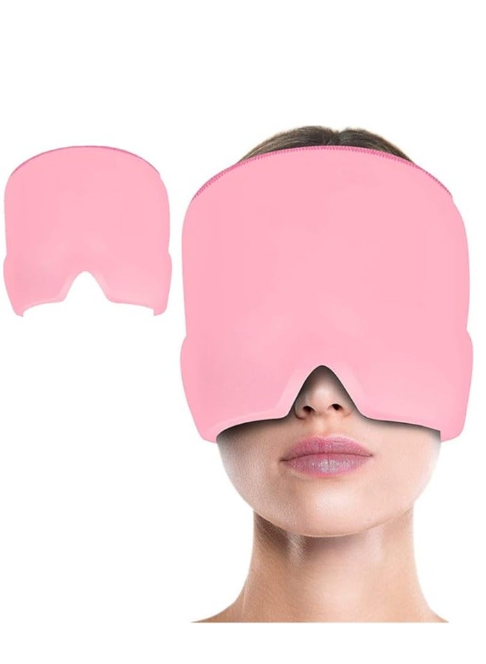 Generic Cool/Hot Gel Head Cap for Relief of Migraine, Sinus, Tension, and Stress Pain, Reusable - Image 1
