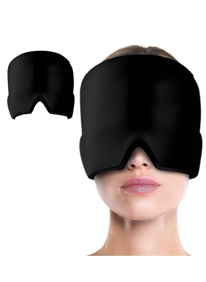 Generic Cool/Hot Gel Head Cap for Relief of Migraine, Sinus, Tension, and Stress Pain, Reusable - Image 2