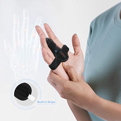 Tikaton Trigger Finger Splint, Adjustable Support, Finger Brace for Alleviating Finger Locking, Popping, Bending, Tendonitis, Stiffness, Pain Relief - Left or Right Hand - Image 5