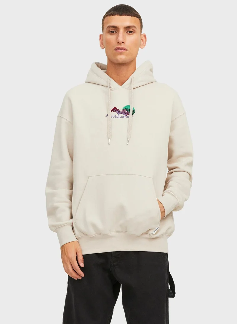 JACK & JONES Graphic Hoodie