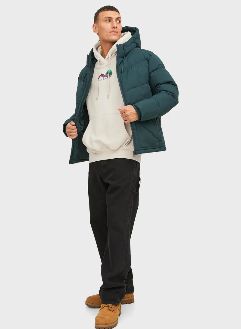 JACK & JONES Graphic Hoodie