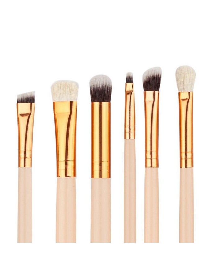 CONNECTWIDE CONNECTWIDE� Makeup Brushes Set Foundation Eye Shadow Blending Brushes Soft Synthetic Hair (Pack of 7) - Pink  - Image 2