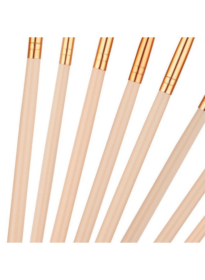 CONNECTWIDE CONNECTWIDE� Makeup Brushes Set Foundation Eye Shadow Blending Brushes Soft Synthetic Hair (Pack of 7) - Pink  - Image 3