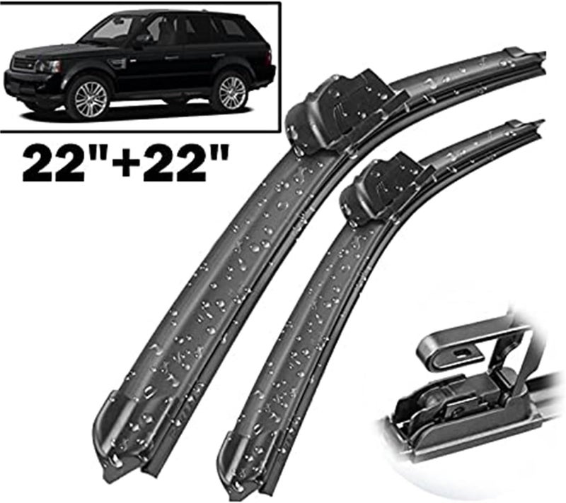 QASULER Front Wiper Blades for Land Rover Sport 2005-2013 - Image 4
