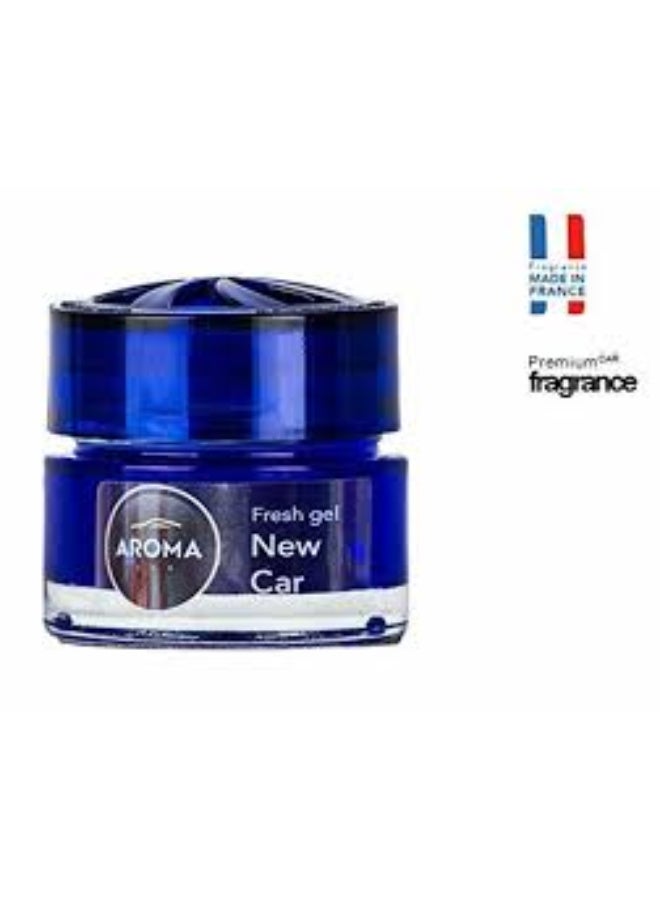 Aroma Aroma Car Iced Aqua Gel Car Air Freshener Long Lasting Scent for Fresh Cool Vibes  - Image 2