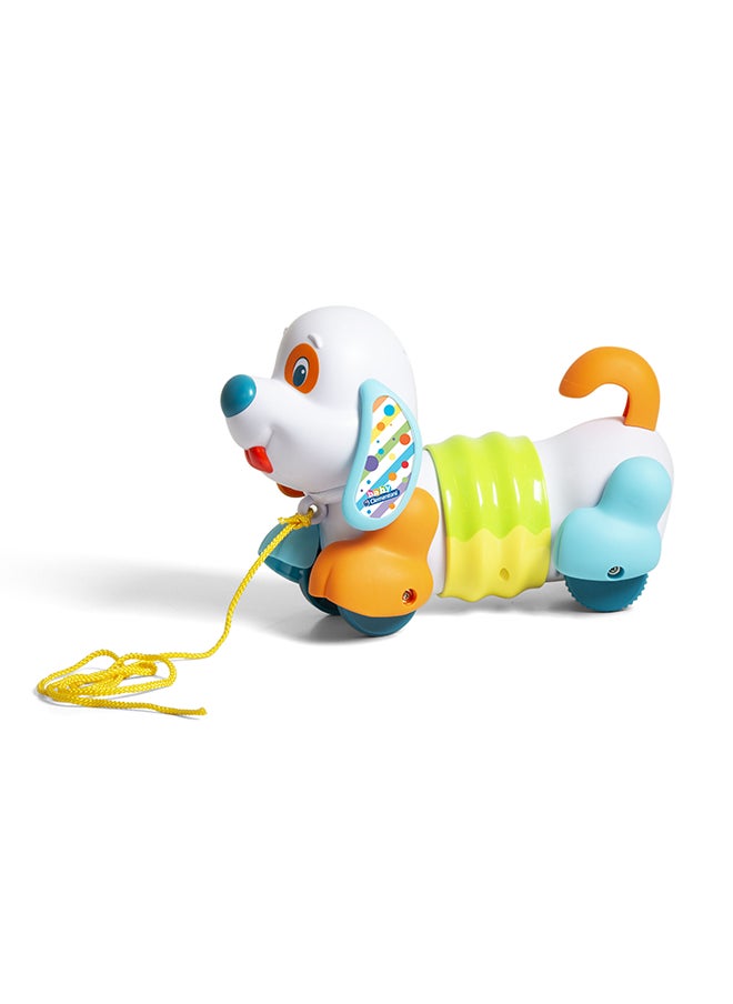 Clementoni Clementoni Pull Along Dog for Baby Toddlers  - Image 5
