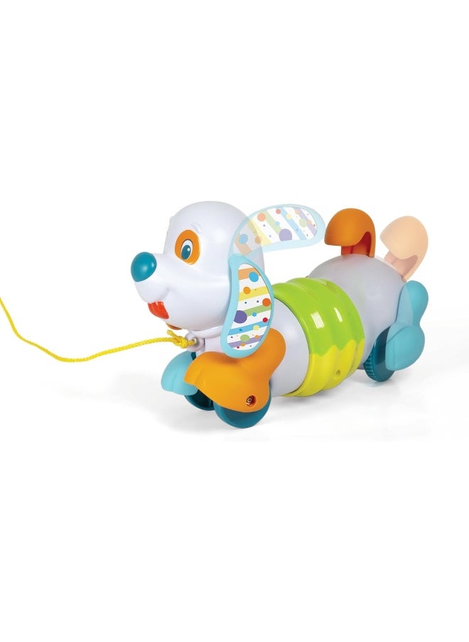 Clementoni Pull Along Dog For Baby Toddlers  - Image 4