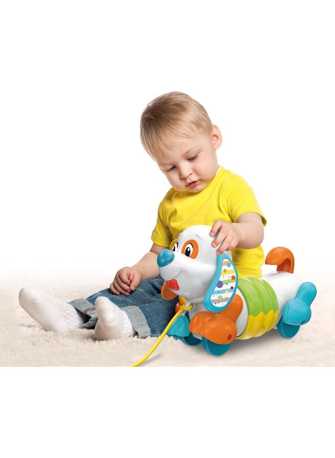 Clementoni Pull Along Dog For Baby Toddlers  - Image 5