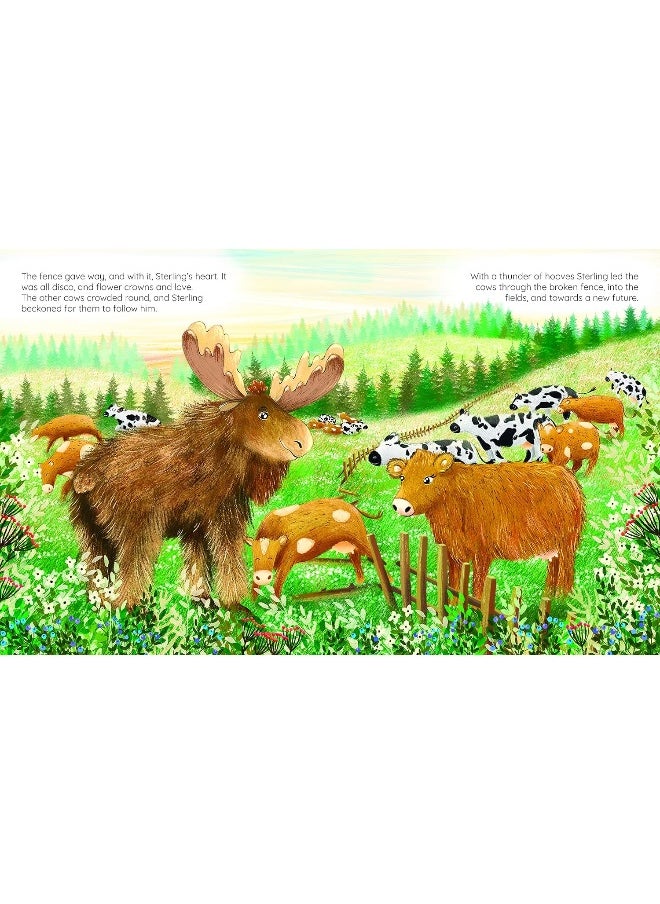Sterling: The lovestruck moose with a heart for cows  - Image 3