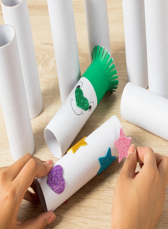 Juvale Craft Rolls - 12-Pack Cardboard Tubes for DIY Crafts, 5.9 Inches, White - Image 3