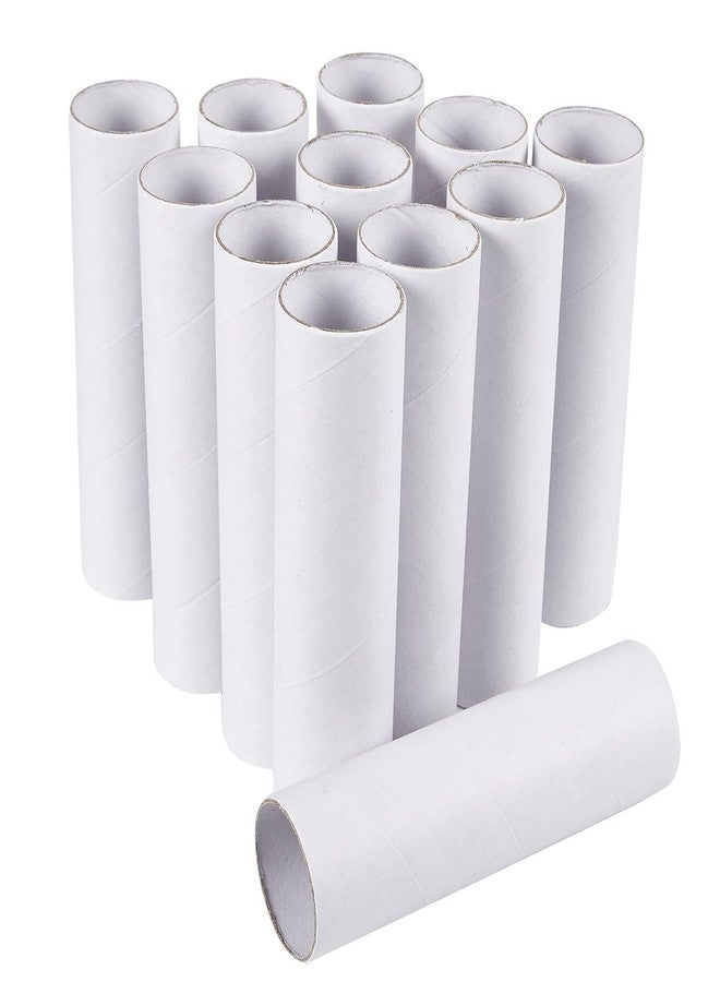 Juvale Craft Rolls - 12-Pack Cardboard Tubes for DIY Crafts, 5.9 Inches, White - Image 1