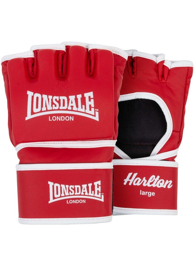 Lonsdale Harlton Mma Gloves Red/White M  - Image 1