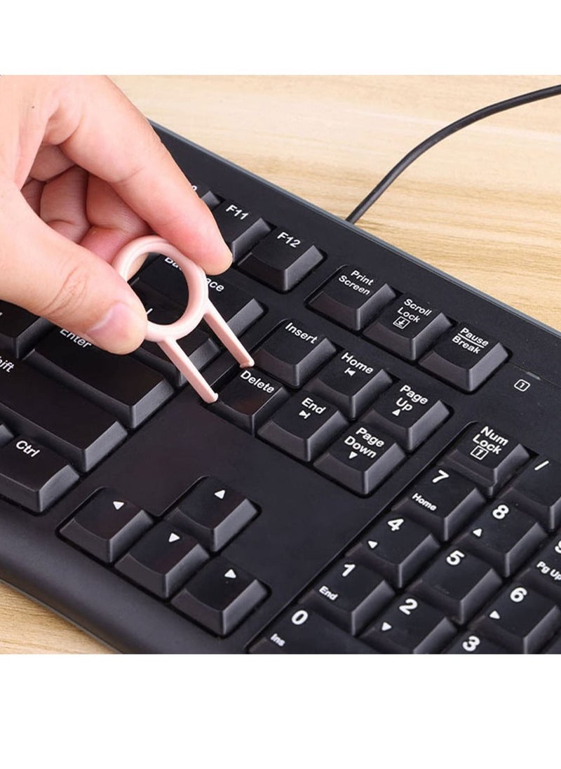 7 in 1 Keyboard Cleaning Brush Kit, Keyboard Cleaner Brush, Multi-Function Computer Cleaning Tools Kit, with Keycaps Puller, for PC Mechanical Keyboard
