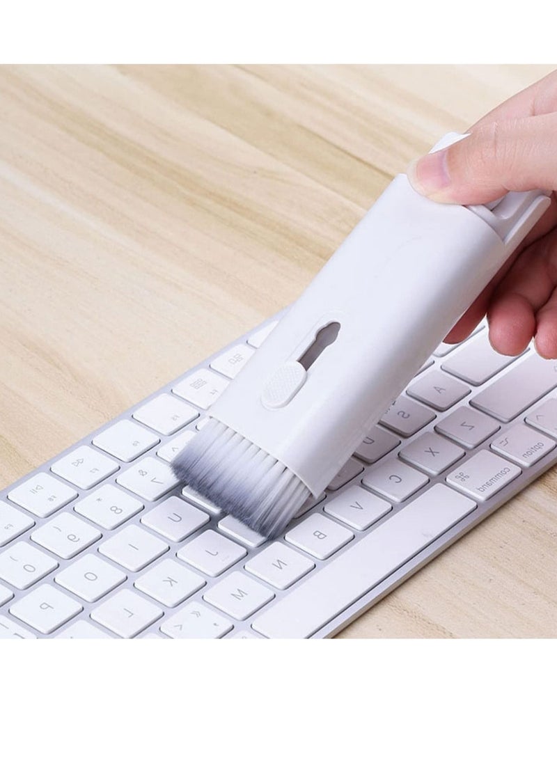 7 in 1 Keyboard Cleaning Brush Kit, Keyboard Cleaner Brush, Multi-Function Computer Cleaning Tools Kit, with Keycaps Puller, for PC Mechanical Keyboard