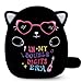 InIsaJace Black Cat 10th Birthday Stuffed Animal 8 Inches Double Digits Birthday Plush Toy in My Double Digits Era Plushies Gift Party Favors - Image 2