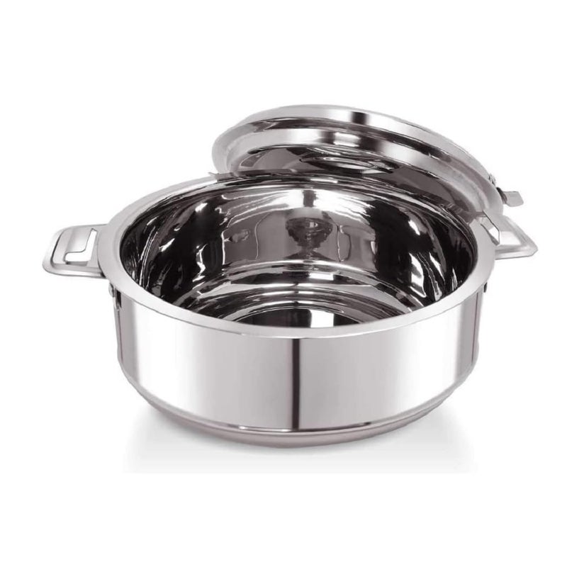 Dynore Double Wall Stainless Steel Insulated Casserole With Lid 2500 ML - Image 3