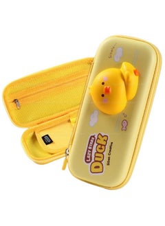 FunBlast FunBlast Pencil Case for Kids, 3D Squishy Destress Pencil Box, Stationary Organizer Pencil Box for Kids, Boys and Girls, Pencil Pouches for School (Pack of 1 Pcs - Multicolor) (Duck)  - Image 1