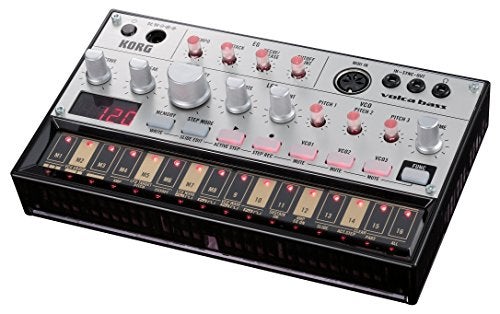 Korg Volca Bass Analog Synthesizer w/Three Oscillators and 16-step Sequencer - Image 2