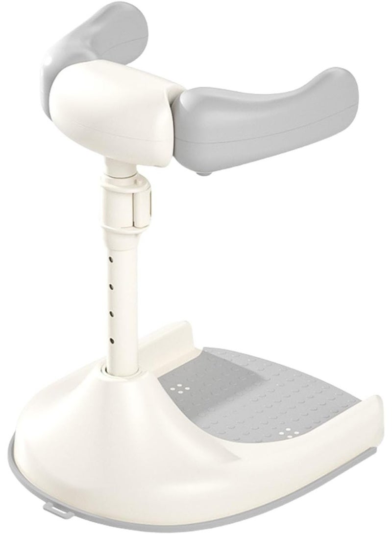 Adjustable Standing Baby Shower Stand - Safe & Portable Infant Bath Helper - Image 1