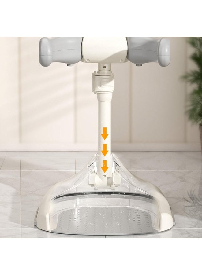 Adjustable Standing Baby Shower Stand - Safe & Portable Infant Bath Helper - Image 5
