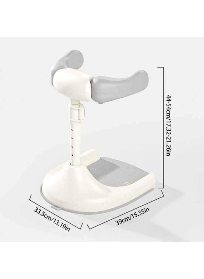 Adjustable Standing Baby Shower Stand - Safe & Portable Infant Bath Helper - Image 3