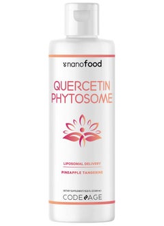 Liquid Quercetin Phytosome Supplement Quercetin 1000 Mg Dihydrate 3Month Supply Immune Support Sophora Japonica Vitamin E Liposomal Delivery Vegan Nongmo 15.22 Fl Oz