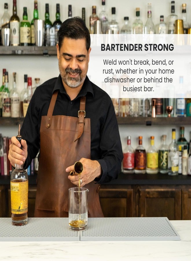 A Bar Above Premium Japanese Jigger 8 Precise Measurement Markings, Heavy Duty 304 Stainless Steel Double Cocktail Jigger for Professional Bartenders & Home Use, Durable Bar Tool for Accurate Pouring - Image 3