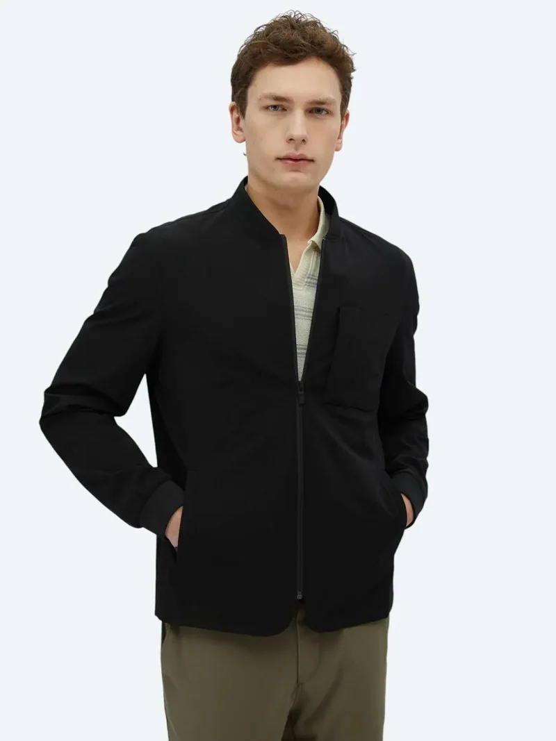 Kip Black Regular Fit Blazer