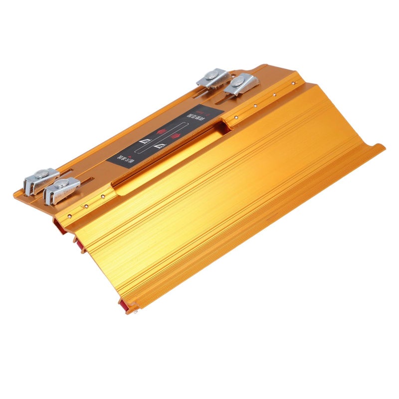 45 Degree Ceramic Tile Chamfering Tool Aluminum Alloy with 23 Nylon Wheels for Stone Cutting - Image 5