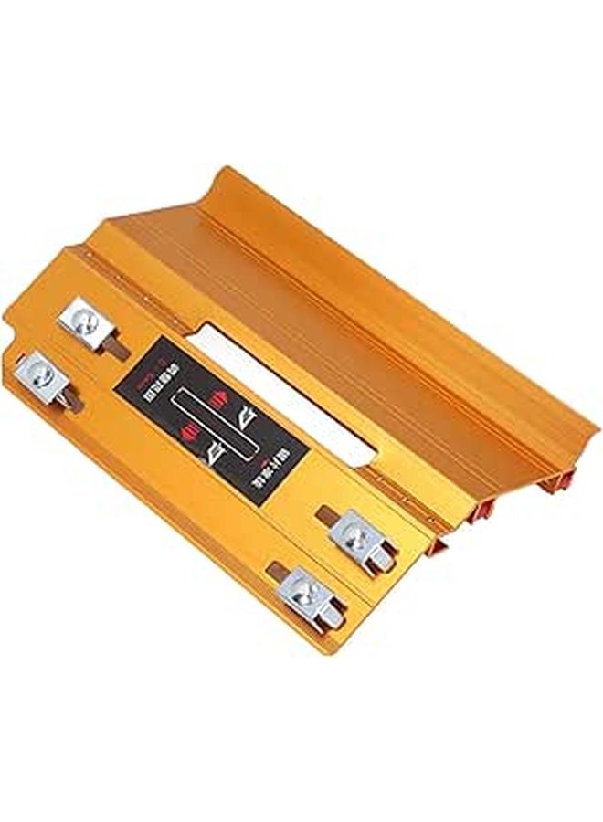 45 Degree Ceramic Tile Chamfering Tool Aluminum Alloy with 23 Nylon Wheels for Stone Cutting - Image 1