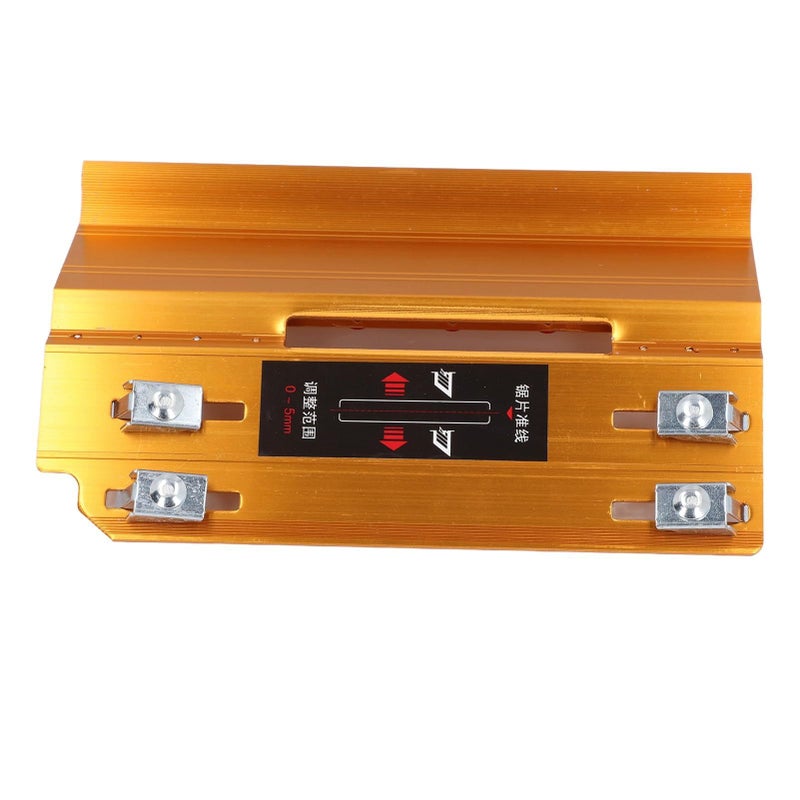 45 Degree Ceramic Tile Chamfering Tool Aluminum Alloy with 23 Nylon Wheels for Stone Cutting - Image 3