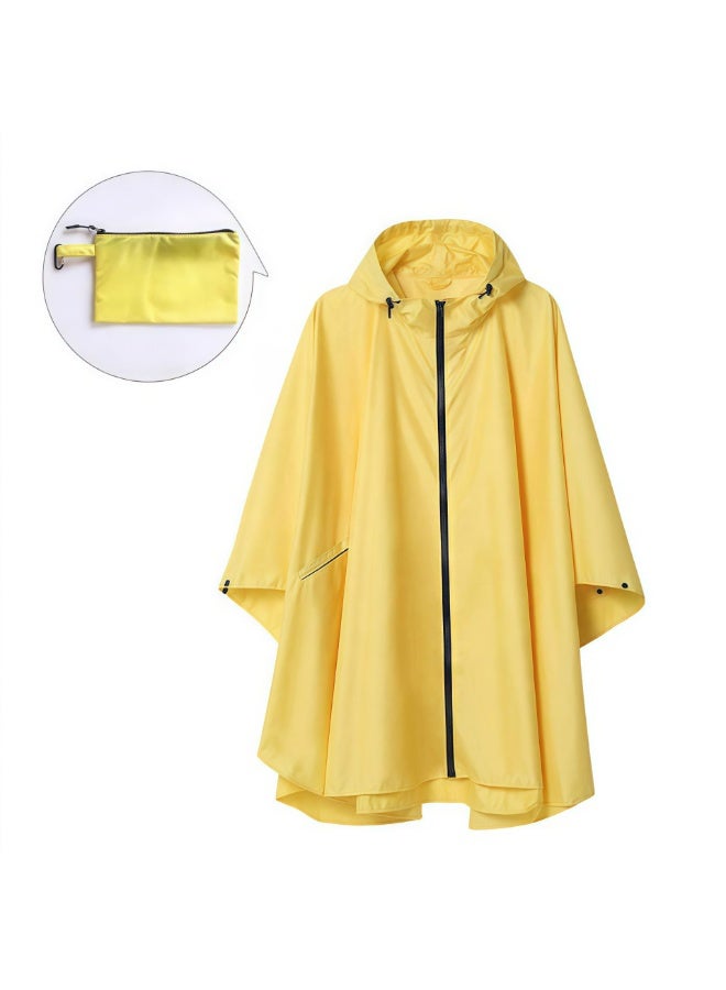 COYO Hooded Rain Poncho for Adult with Pocket, Waterproof Lightweight Unisex Raincoat for Hiking Camping Emergency - Image 1