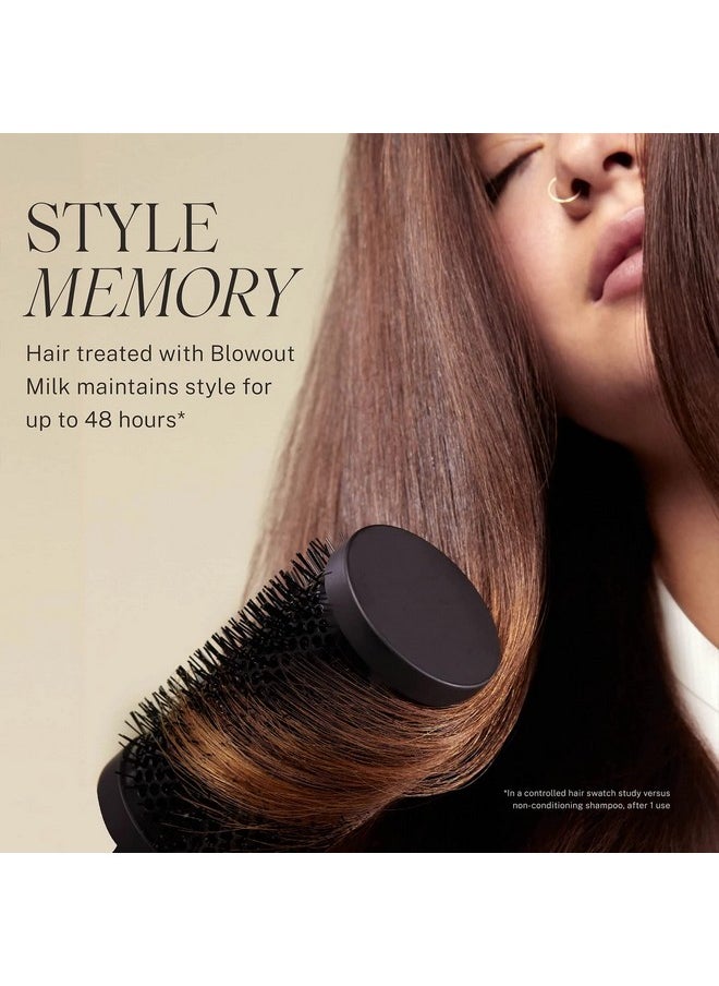 JVN JVN Complete Blowout Styling Milk Heat Protector Cream, Anti-Humidity, Smooths Protects, 3 Fluid Ounces  - Image 4