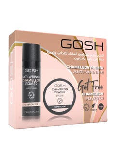 gosh Chameleon Primer 001 Anti Wrinkle + Free Chameleon Powder 001 Transparent  - Image 1
