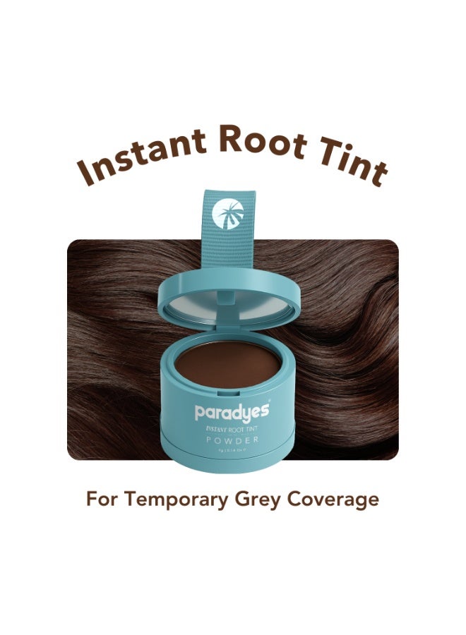 Paradyes Instant Tint Root Touch-up Powder (Dark Brown) - Image 3