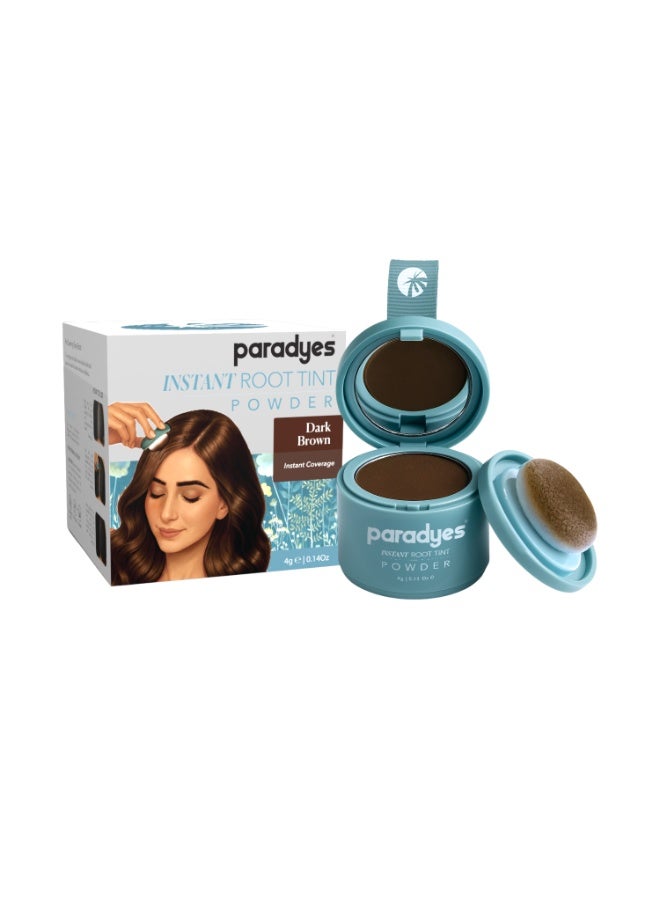 Paradyes Instant Tint Root Touch-up Powder (Dark Brown) - Image 1