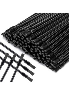 Patelai 150 Pieces Disposable Lip Gloss Brushes Lipstick Wands Flat Brush Multifunctional Makeup Brush Applicator Tool For Makeup Cosmetic  - Image 1