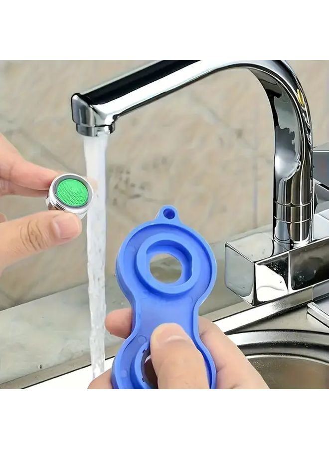 24pcs M24 Thread Water Saving Faucet Aerator With Filter And Wrench - Image 3