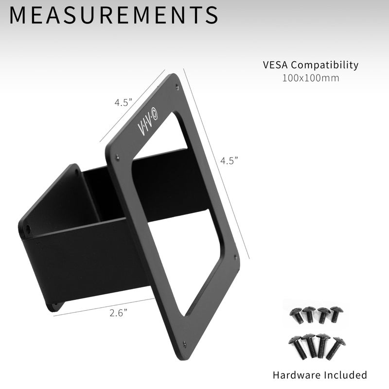 VIVO Deep Recessed VESA Adapter Plate Bracket Designed for Samsung Odyssey Neo G9, G95NA, and Odyssey G9 Monitors, VESA 100x100, Mount-SG9 - Image 4