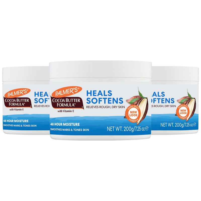 PALMER'S Palmers Cocoa Butter Formula Daily Skin Therapy Solid Lotion 75 Oz Pack of 3 Intensive Body Moisturizer with Vitamin E for Extremely Dry  EczemaProne Skin Helps Provide 48Hour Deep Hydration 