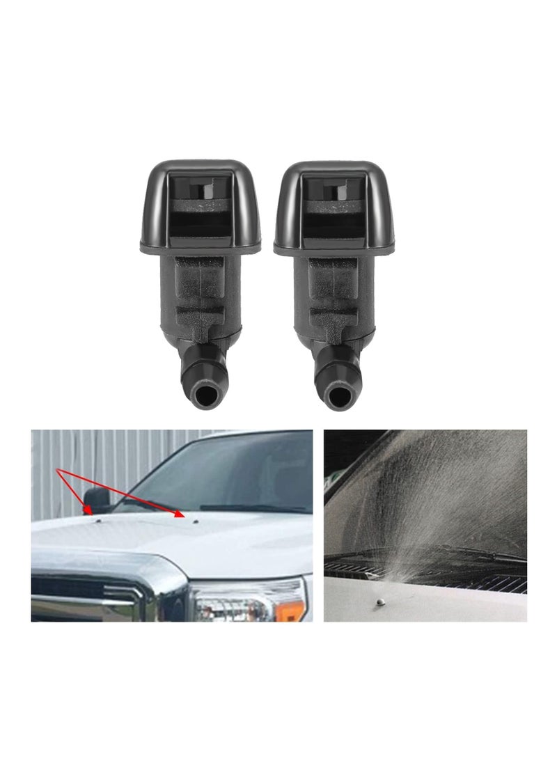 Generic - Windshield Washer Nozzle Kit For 2011-2015 Ford F250 F350 F450 F550 Replace BC3Z-17603-A - Image 1