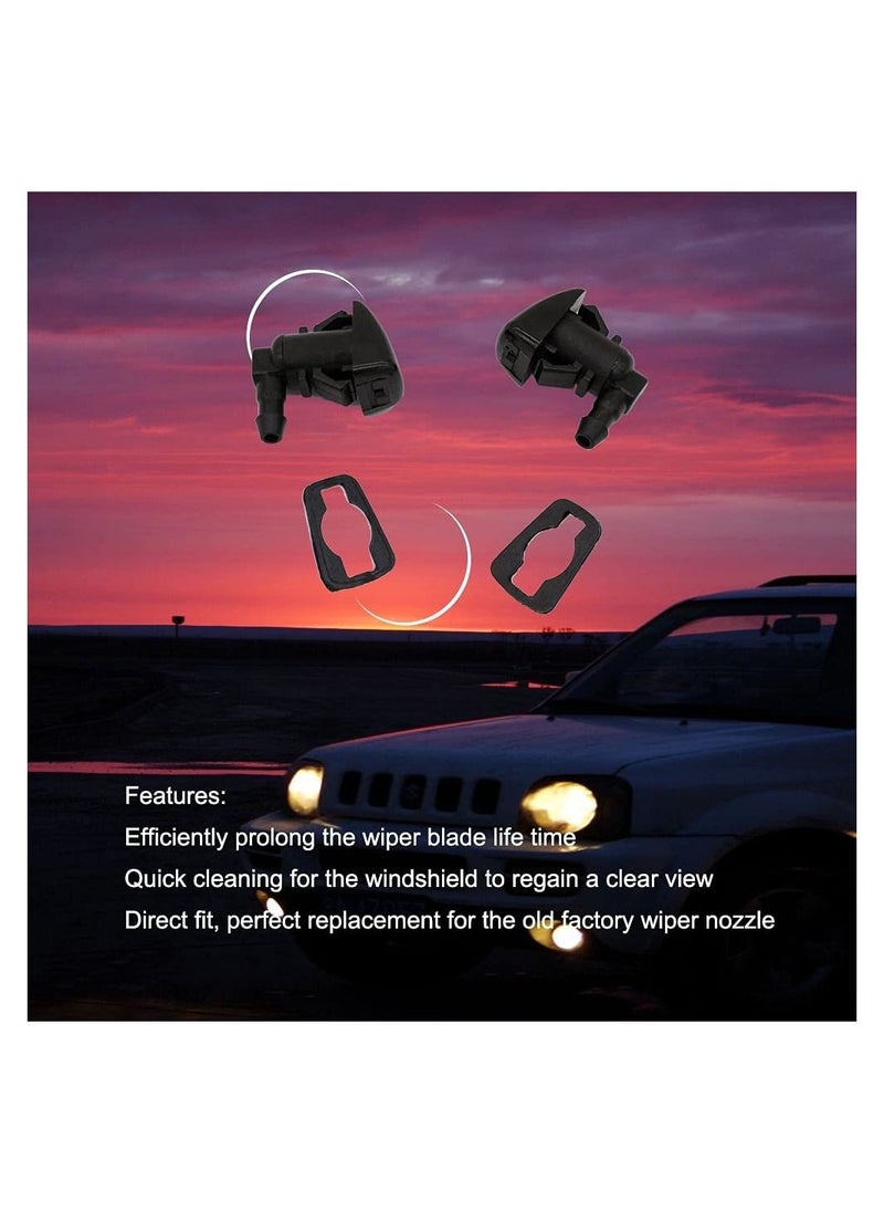 Generic - Windshield Washer Nozzle Kit For 2011-2015 Ford F250 F350 F450 F550 Replace BC3Z-17603-A - Image 1