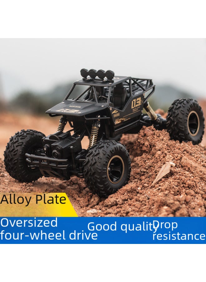 Generic 116 Alloy Four-wheel Drive Climbing Car Mountain Foot Monster Remote Control Children's Toy Model Rock Climbing Expert-Color:843 Braider  - Image 3