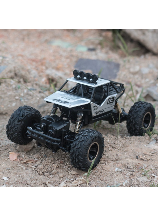 Generic 116 Alloy Four-wheel Drive Climbing Car Mountain Foot Monster Remote Control Children's Toy Model Rock Climbing Expert-Color:843 Braider  - Image 5